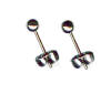 3.5mm titanium ball post earrings