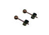 pink anodized 3.5mm titanium ball post earrings