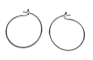 Argentium Silver hypoallergenic post earrings