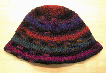 boucle crochet hat