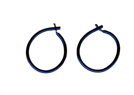 niobium mini hoops