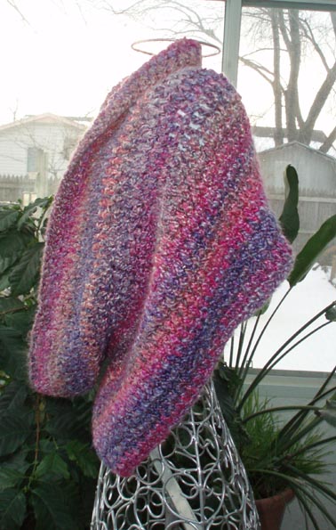 custom mobius shawl
