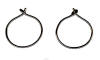 nioibum endless hoop earrings