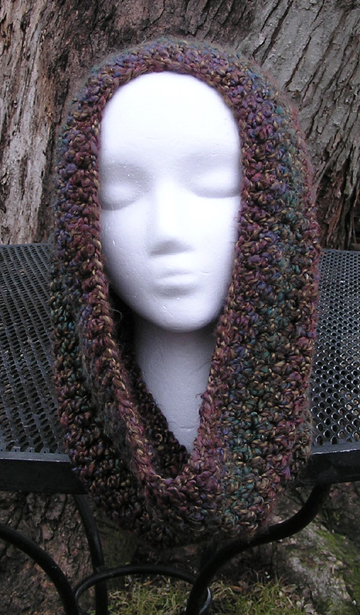 Nouveau Infinity Cowl Scarf view 3