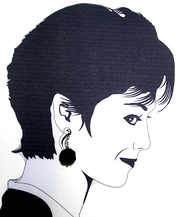 handcrafted black obsidian hypoallergenic earrings