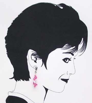 Swarovski dangle earrings