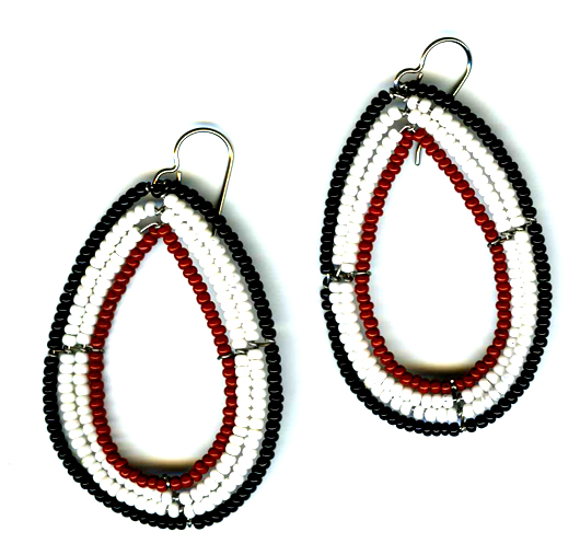 Maasai dangle earrings