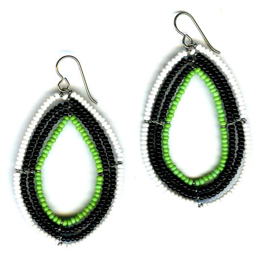 Maasai dangle earrings