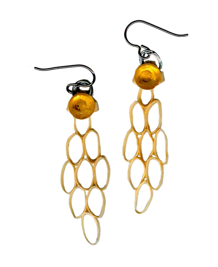 hypoallergenic handcrafted quilled earrings