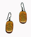 hypoallergenic dichroic glass earrings
