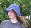 Summer ribbon handcrafted crocheted hat