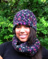 handmade designer Scorpius Infinity Cowl Scarf