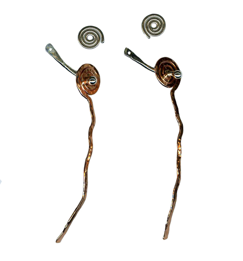 hypoallergenic dangle earring jackets