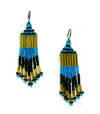 hypoallergenic native american bead earrings