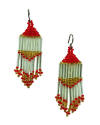 hypoallergenic native american bead earrings