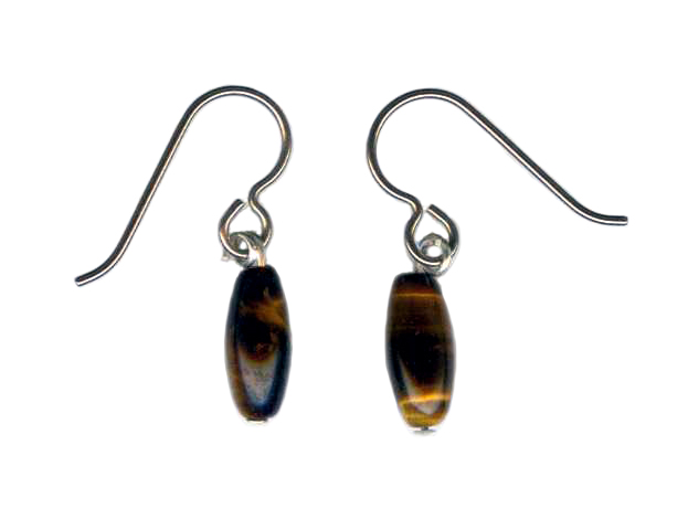 tiger eye Hypoallergenic Earrings