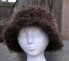 Wild Sable Faux Fur Crochet Hat